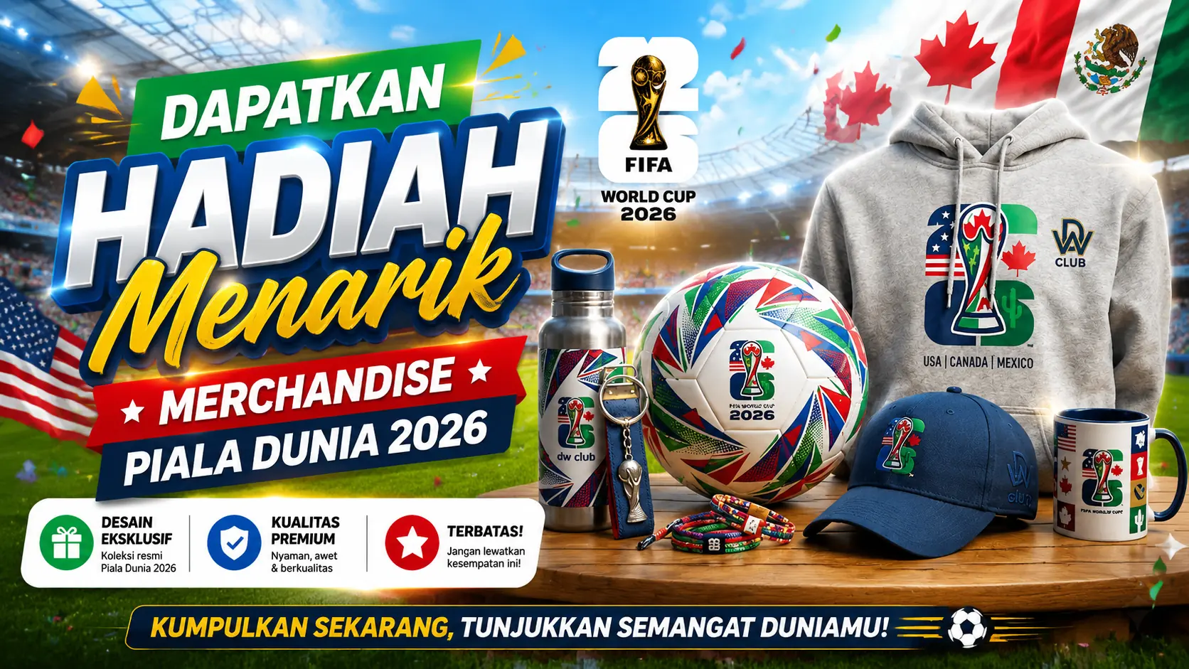World Cup 2026 Banner